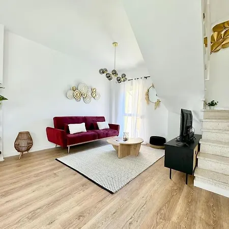 Historic Center Duplex With 3bd Ac & Parking Apartment Malaga