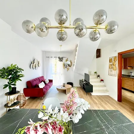 Historic Center Duplex With 3bd Ac & Parking Malaga